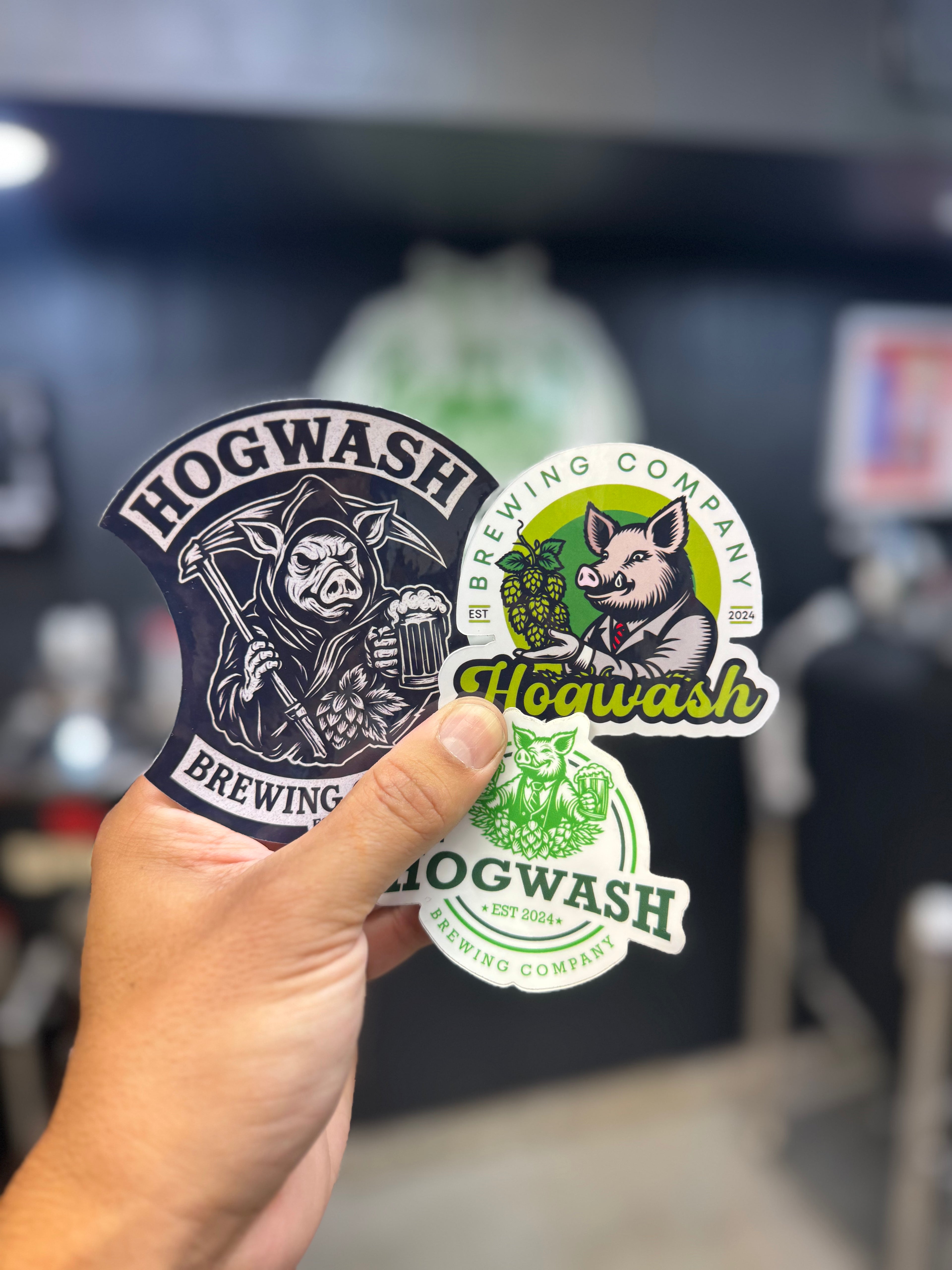 Hogwash Brewing Sticker Pack